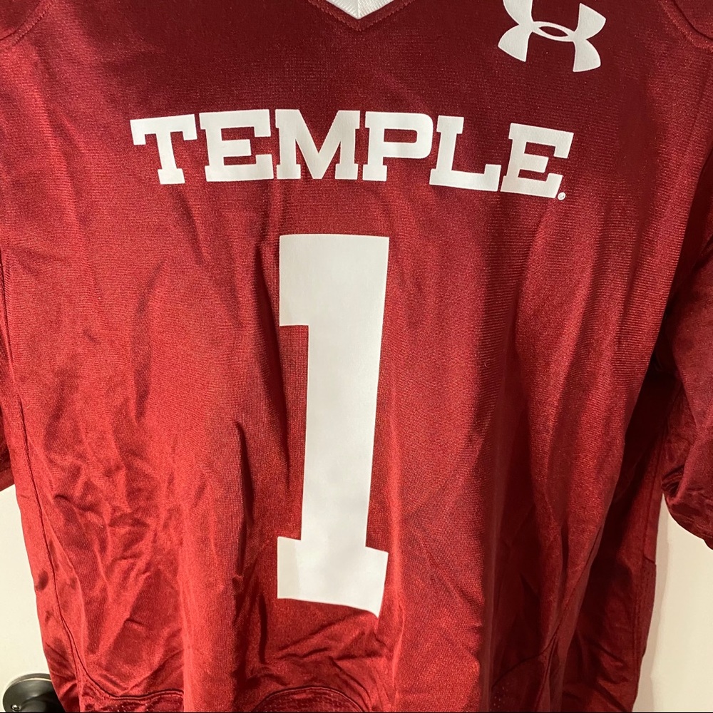 Under Armour NCAA Temple Owls Football Jersey XL - Picture 2 of 11